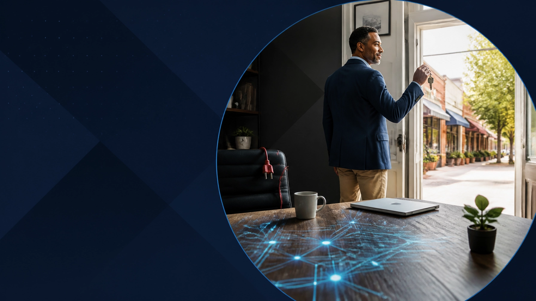 When the Algorithm Takes Your Desk: Why AI-Vulnerable Workers Are Building Franchise Fortunes