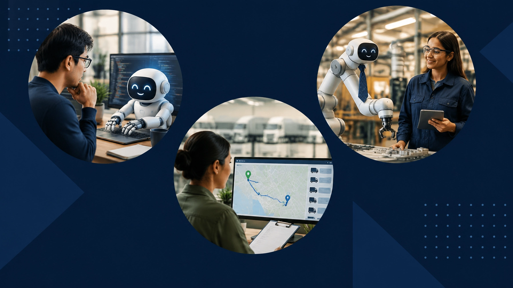 AI disruption across software, manufacturing, and logistics roles
