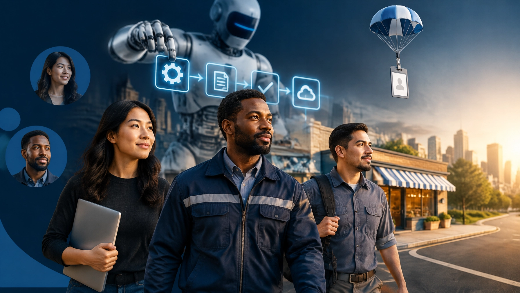The Robot Already Learned Your Job: Why IT, Manufacturing, and Trucking Workers Are Buying Franchises Before AI Sends the Layoff Notice