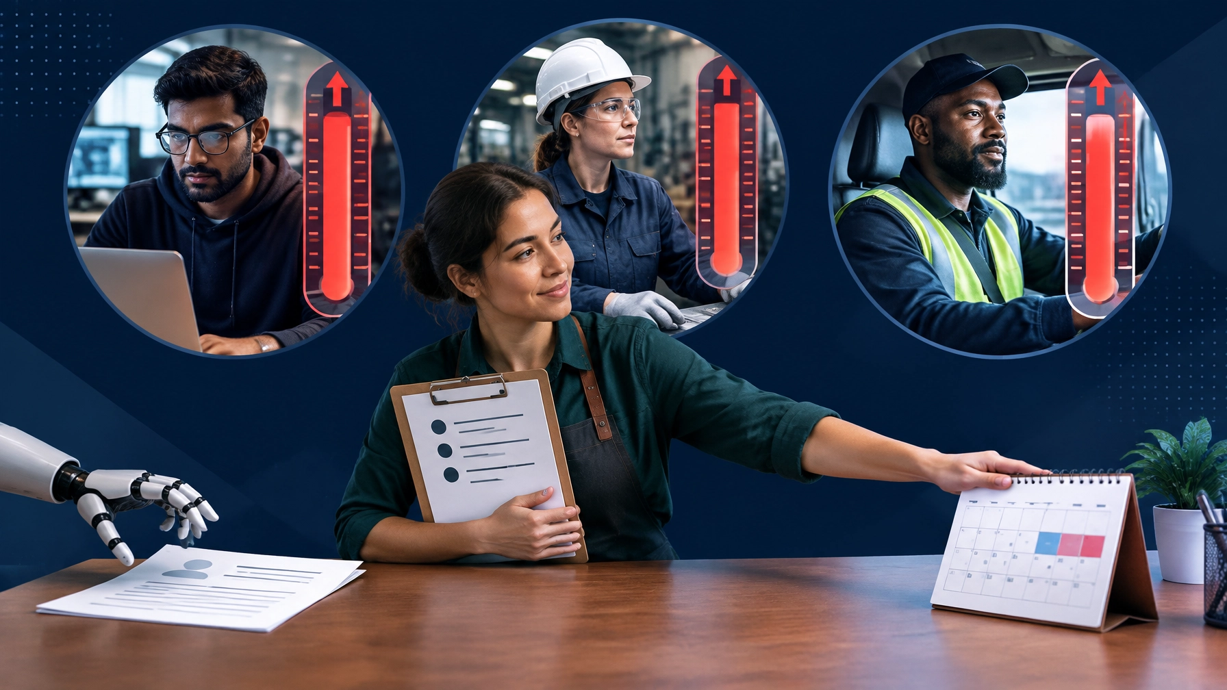 AI automation pressure affecting software, manufacturing, and logistics professionals