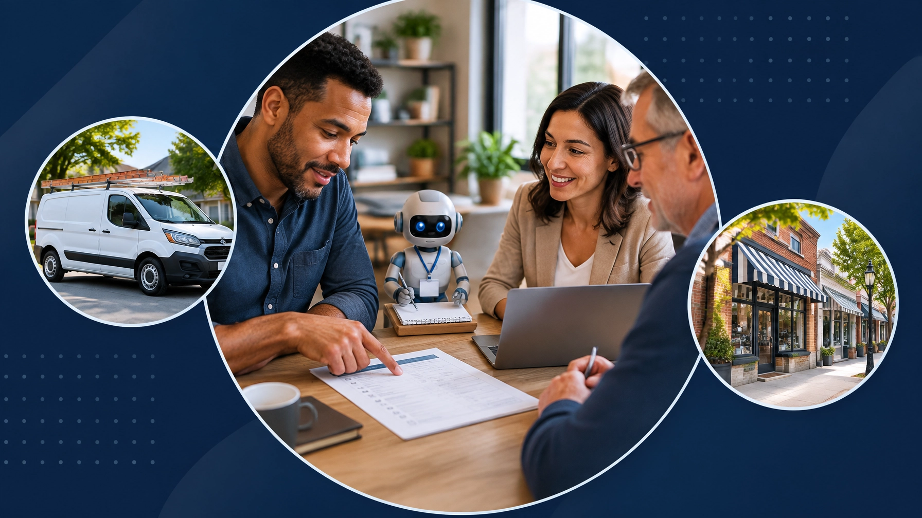 A former technical operations worker meets an advisor and small-business owner to turn a troubleshooting checklist into a storefront operations plan